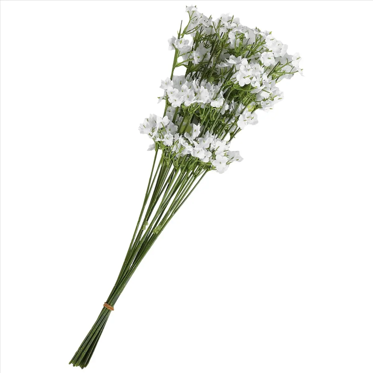AT54 12 Stems Artificial White Gypsophila Silk Flower Bunch Baby's Breath - view 2