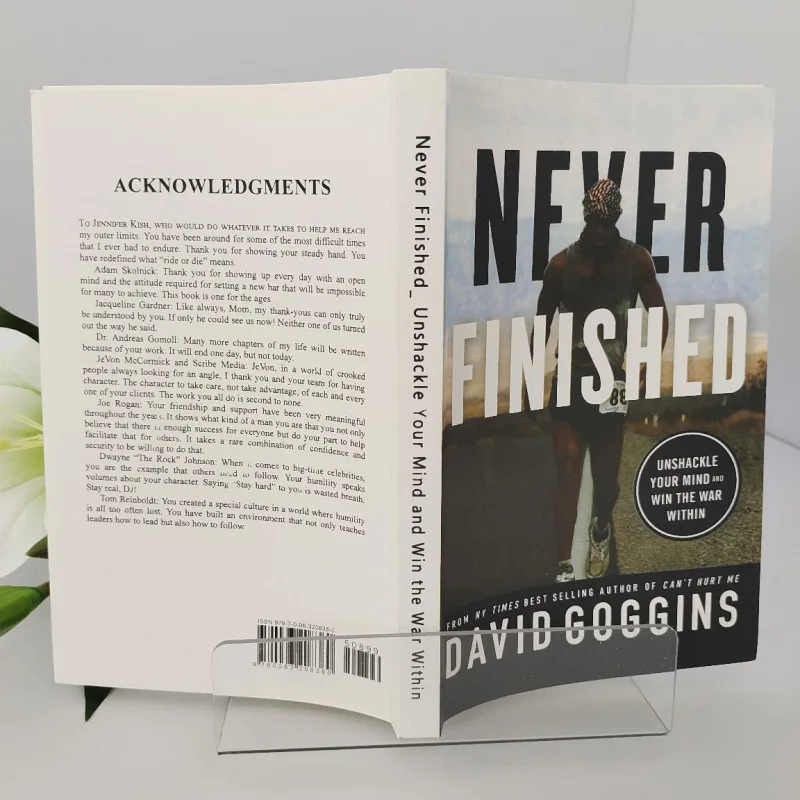 لم تنته أبدًا: تفكك عقلك ويفوز الحرب داخل《David Goggins》 كتاب المساعدة الذاتية كتاب اللغة الإنجليزية 【مخزون جاهز】 Libros