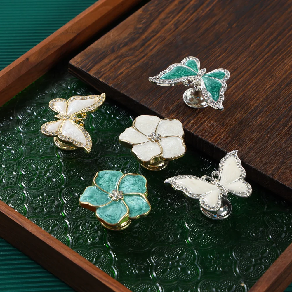 Zinc Alloy Dresser Handles for Furniture Hardware Cupboard Drawer Knobs Kitchen Bookcase Single Hole Handle Cabinet Door Handle