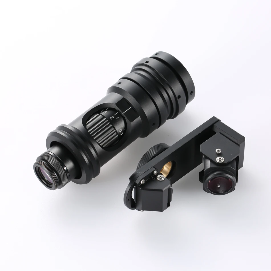 Elektroniczny mikroskop wideo 2D 3D c-mount Zoom obiektyw optyczny lupa do kamery przemysłowej HDMI VGA precyzyjne testowanie sprzętu