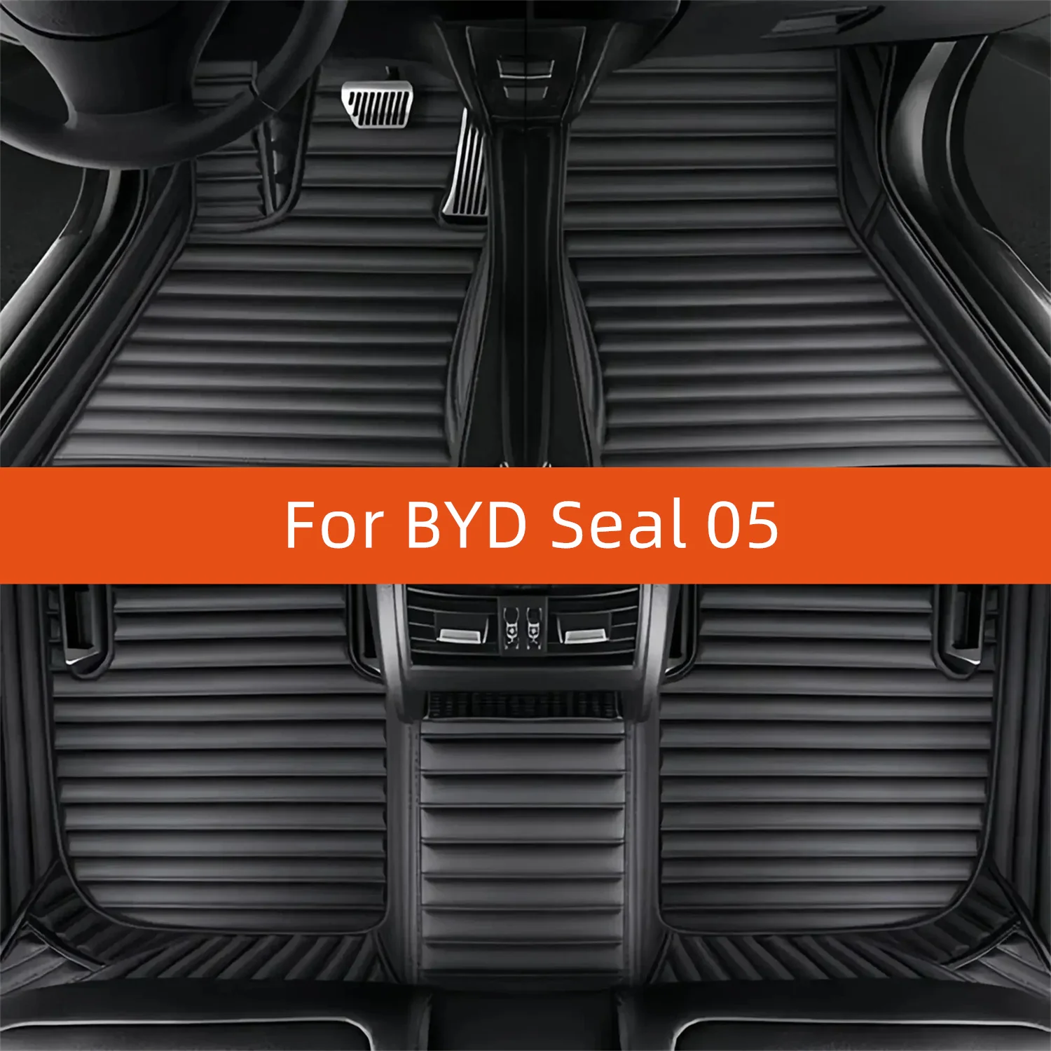 

Custom Leather Car Floor Mat For BYD Seal 05 2024 2025 2026 2027 Car Mat Interior Accessories