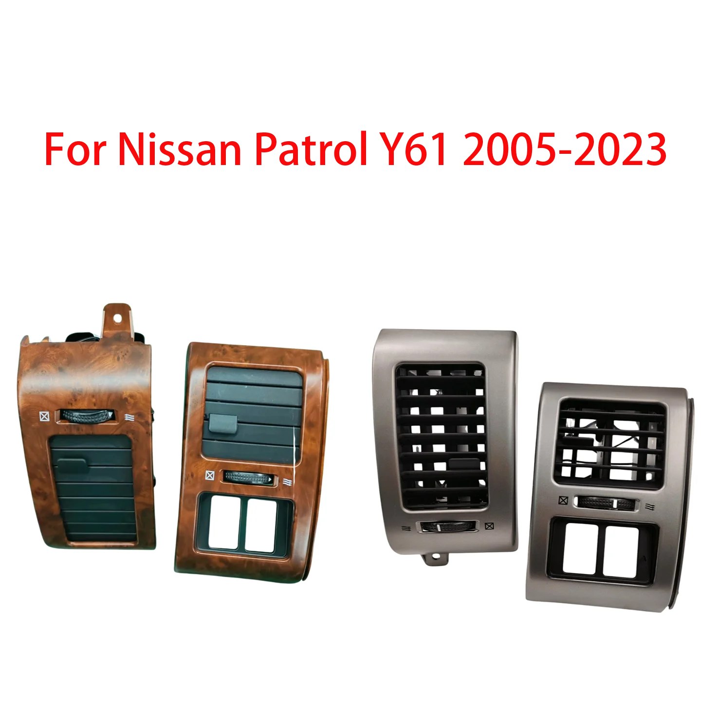 

Car Interior A/C Air Vent Dash Air Vent for 2005-2023 Nissan Y61 Outlet Side Ventilator Assembly