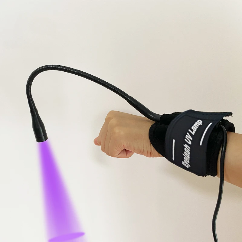 

Lighting Wrist UV Lamp LED Foot Pedal UV Lash Extension Lamp