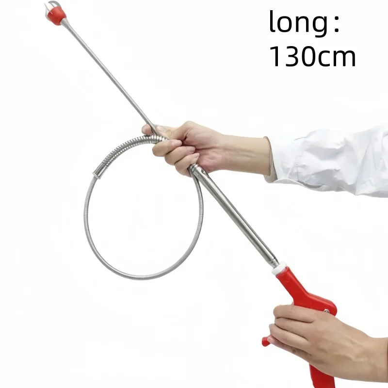 Kitchen Sink Cleaning Pipe Plunger and Sinks Sewer Toilet Unclogging With Grab Handle Factory Supply Four-jaw Pickup Unblocker