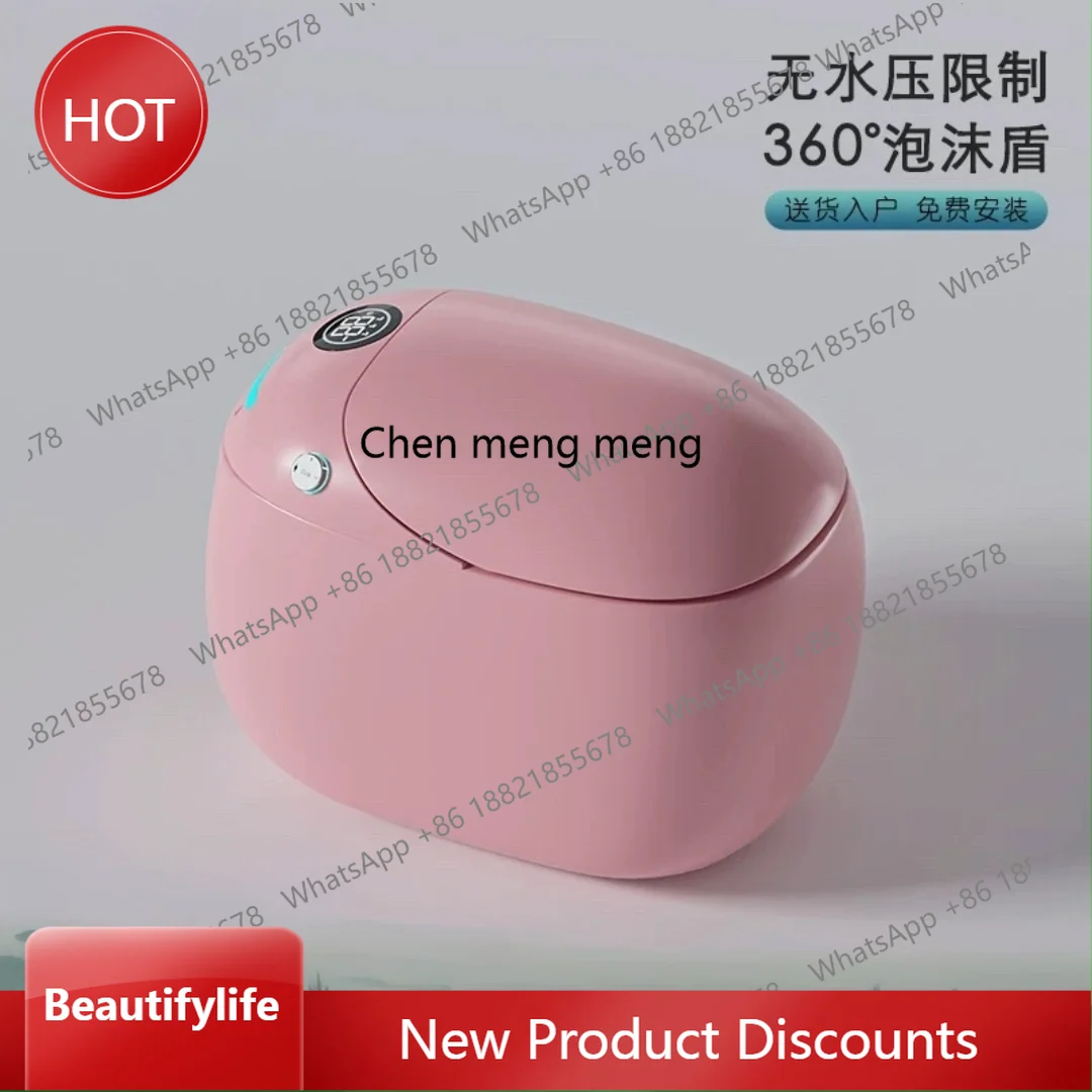 

Умный унитаз A13 для домашнего использования, полностью автоматический, без ограничения давления воды, встроенный унитаз мгновенного индивидуального цвета