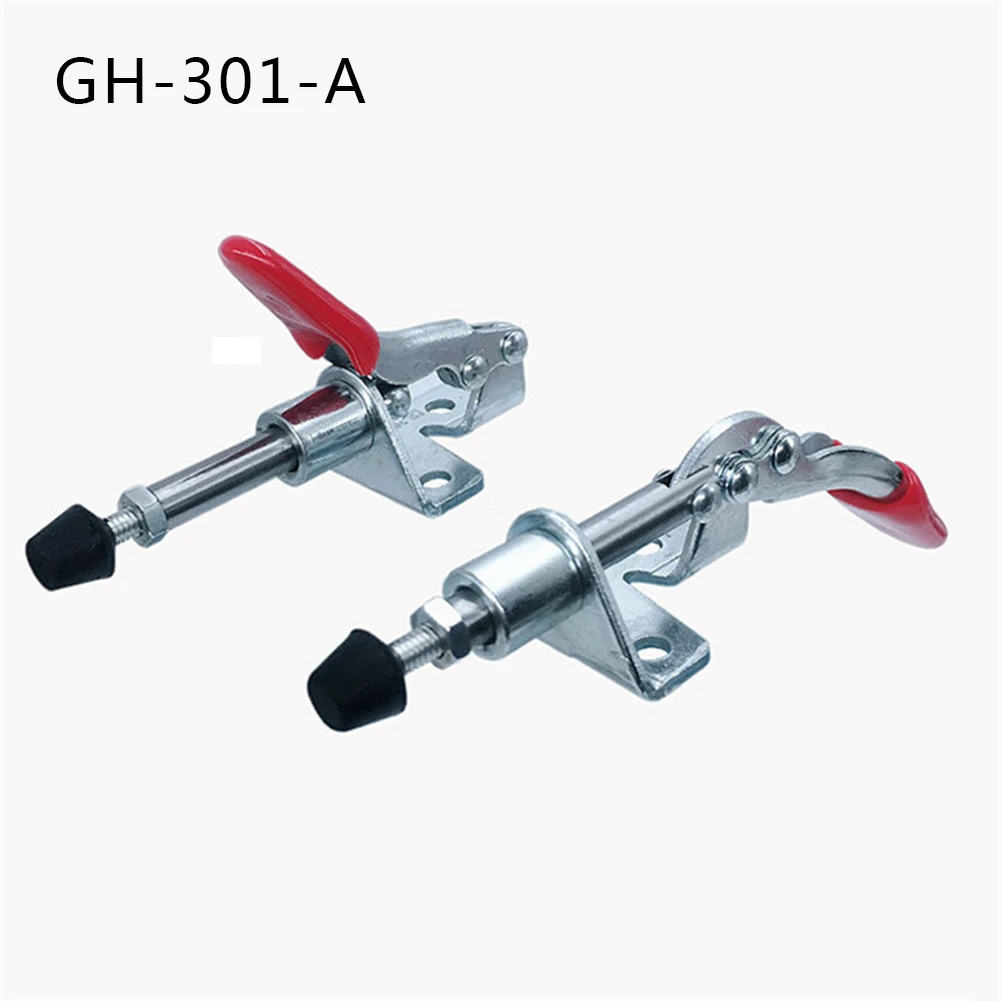 Metal Quick Horizontal Clamp Toggle Clamp 1pc GH-301-A/GH-301-AM Holding Capacity 50kg Push Pull Type HOT SALE