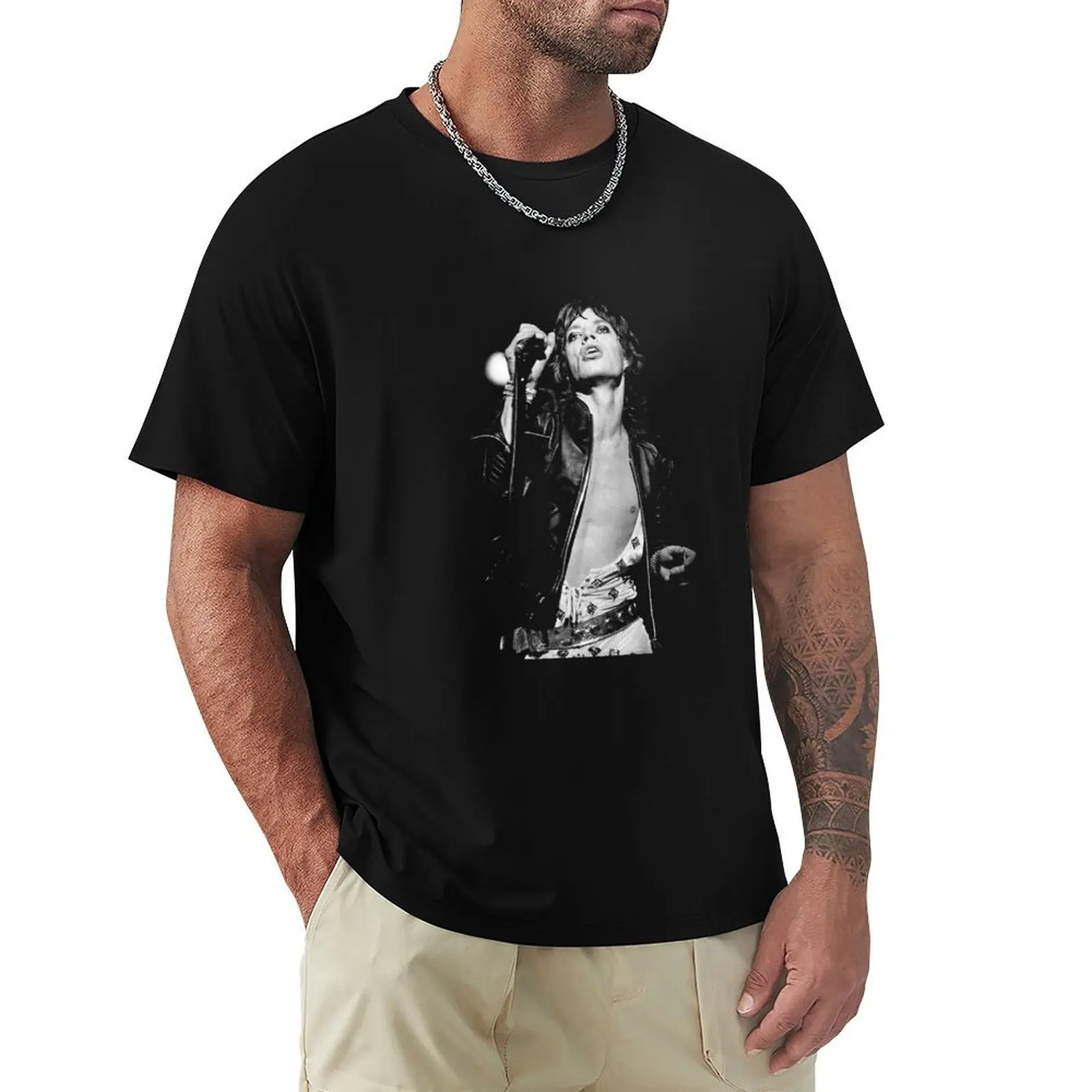 

Vintage Music Tour Band Guitar album show piano classic retro rock hip hop R B 7 T-Shirt Soft Anti-Shrink Cotton Tee