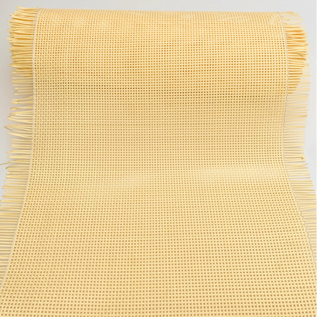 

Plastic Checkered Rattan Webbing Roll Cane Wicker Sheet for Cabinet Door Furniture Repairing Material Creativity DIY Weaving Hot