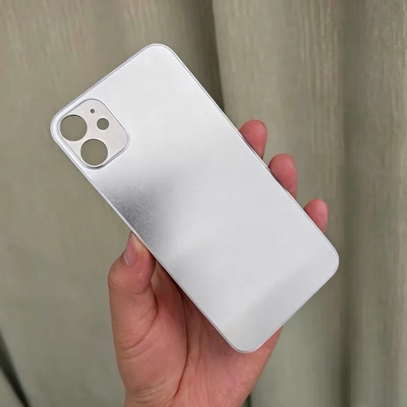 Big Hole Metal Back Cover Heat Dissipation Rear Housing For iPhone 11 Pro Max X XR 8 Plus SE2 se3  Replacement Back Panel Frame