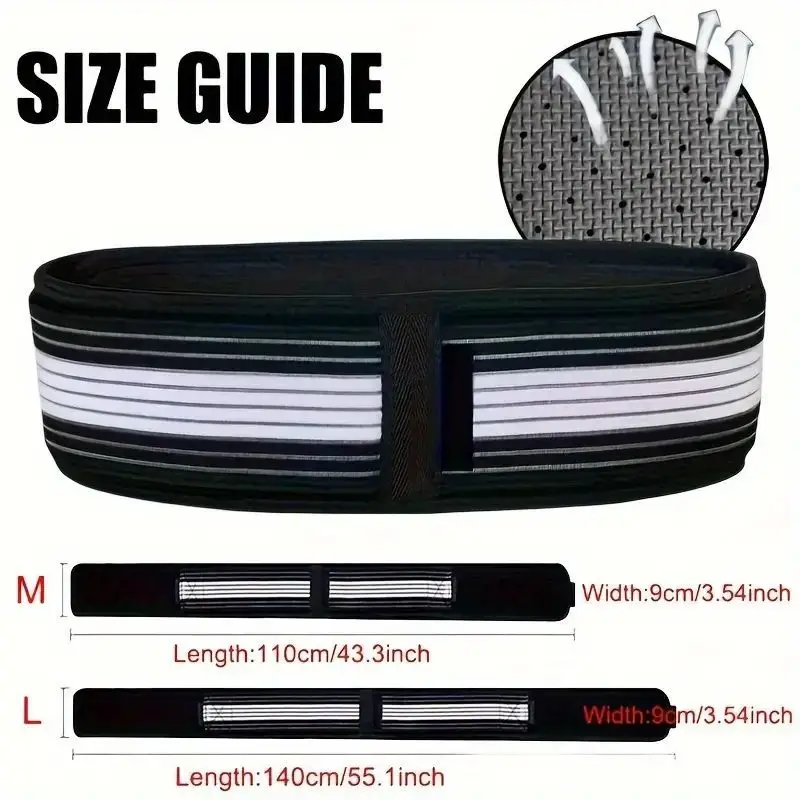 Pelvic Support Belt Postpartum Support Band Recovery Stabilize Support Pelvic Correction Belt  for Men and Women