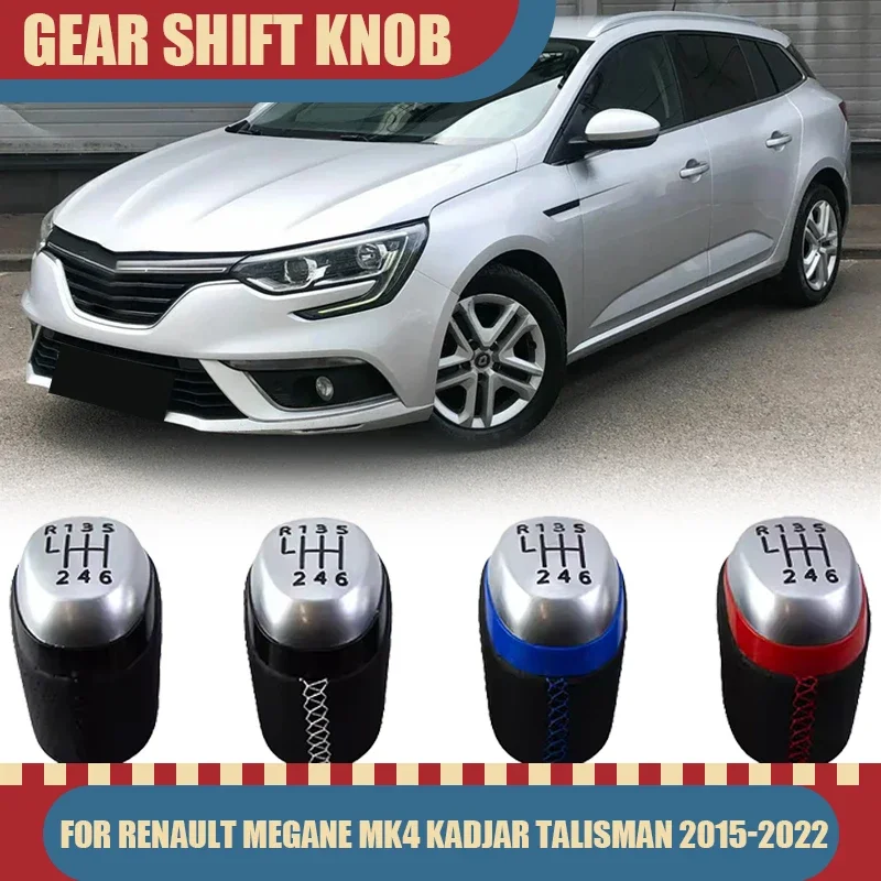 

5/6 Speed Shifter Lever Stick Handball 328654845R Car Gear Shift Knob for Renault Megane MK4 Kadjar Talisman 2015-2022