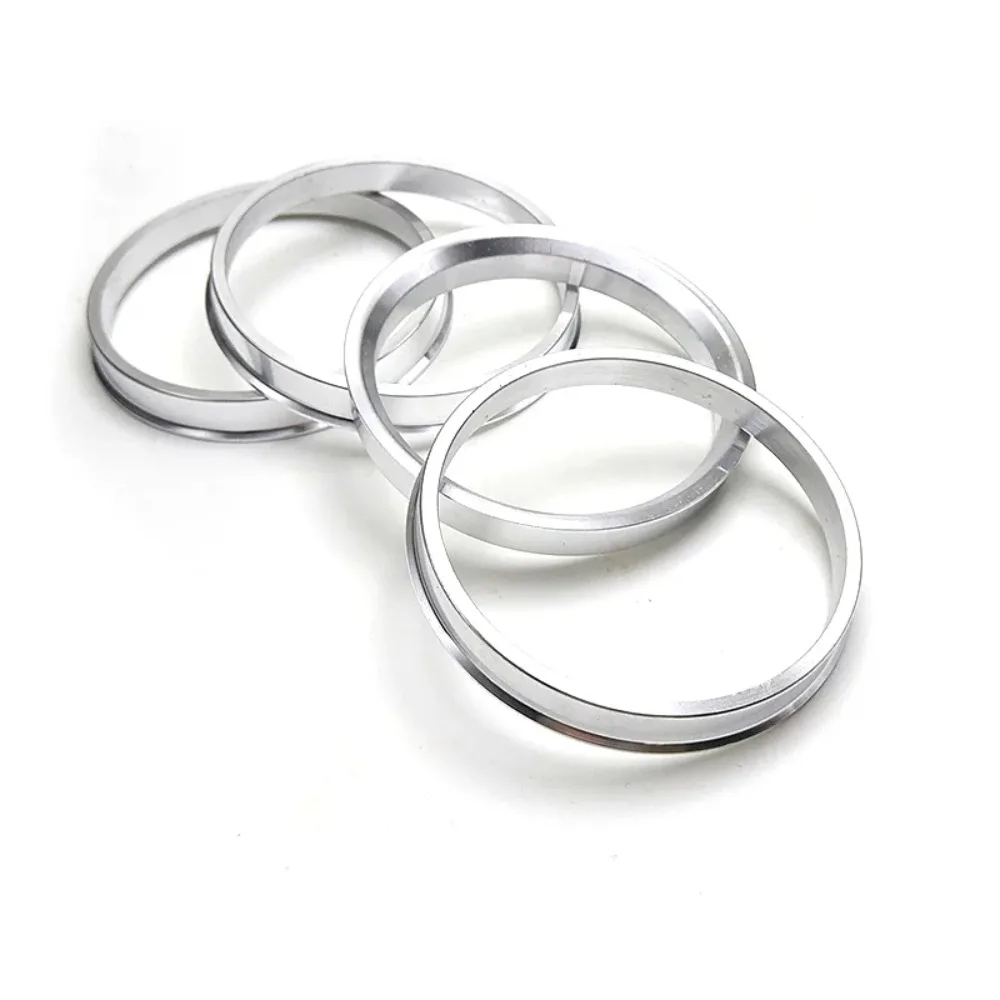 حلقات مركزية مركزية من الألومنيوم ، تجويف عجلة ، ID ، من أجل our ، OD ، 4 من من من الألومنيوم