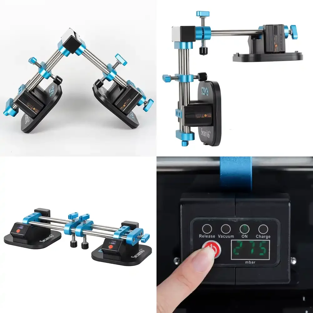 Raizi [US Stock]Seam6 SeamV6 Cordless Seam Setter Lithium Battery Powered Suction Cup for Large Format Tile Leveling Tool