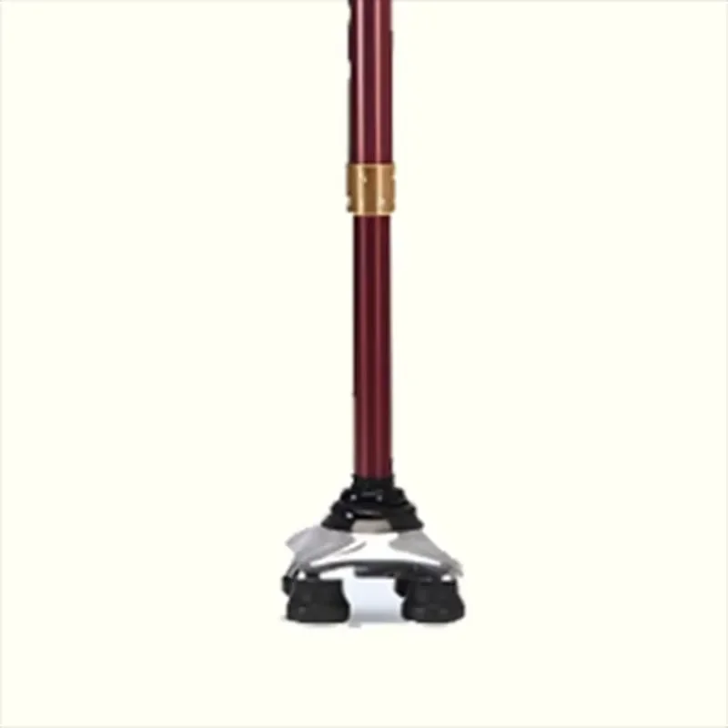 

Four-legged aluminum cane walking outdoor park activities Luxury adjustable, lightweight, durable, convenient