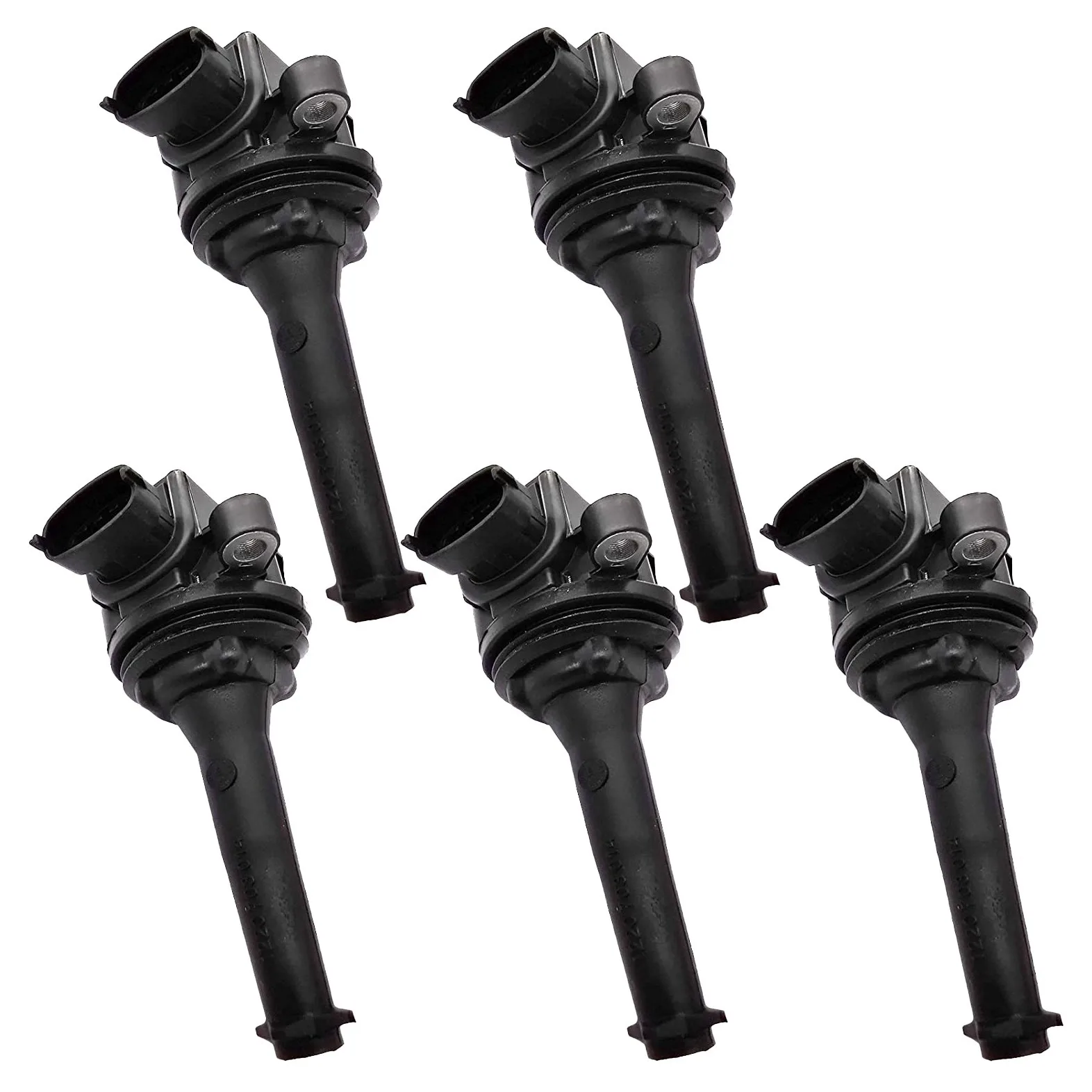 5PCS Ignition Coil Fit for Volvo C70 S60 S70 S80 V70 XC70 XC90 2.0 2.3 2.4 2.5 T5 30713416 9125601