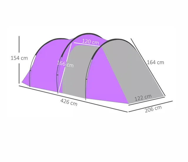 High Quality Multi color Optional Multi person Outdoor Travel Camping Outdoor Waterproof Tent