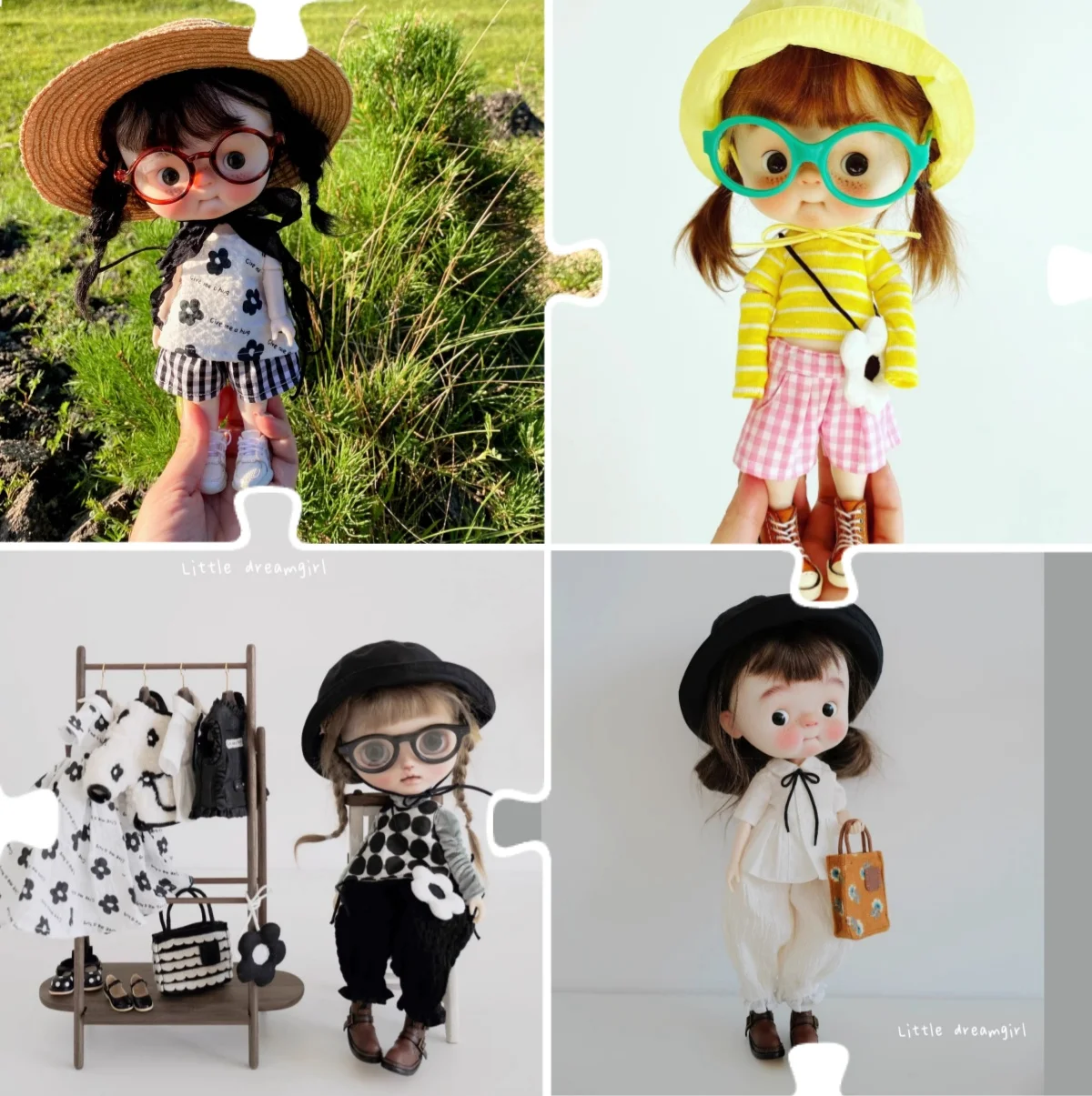 

【40days Made】No Figure Female Doll's Clothing Accessories Casual Shorts Pants Collection Fit Girl Action Figure OB22 Blyth Toys