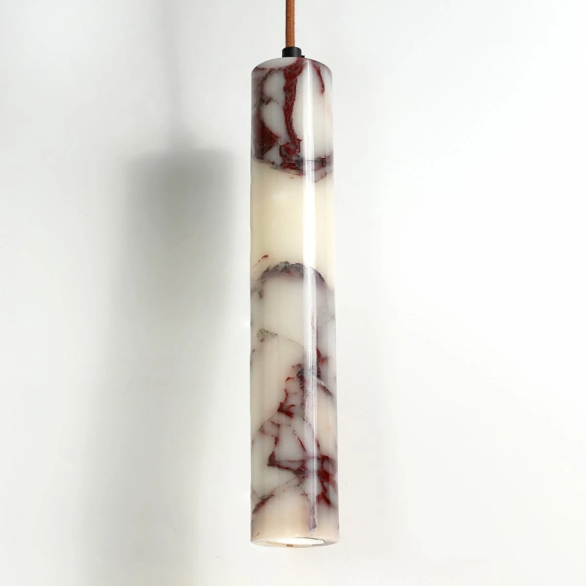 

Natural Bulgari Marble Art Ornaments Chandelier Nordic Light Luxury Cave Stone Material Home Living Room Corridor Daily Lighting