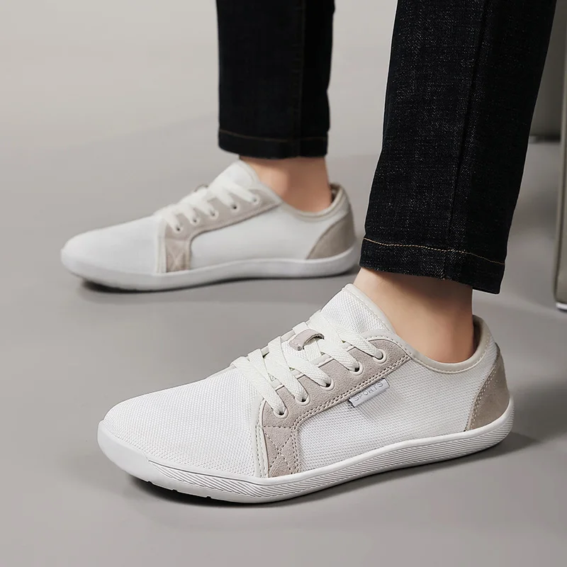 BKQUALITY-Tênis De Corrida Ao Ar Livre Unisex, Sapatos Descalços, Zero Drop, Tênis Casual, Minimalista, Largo