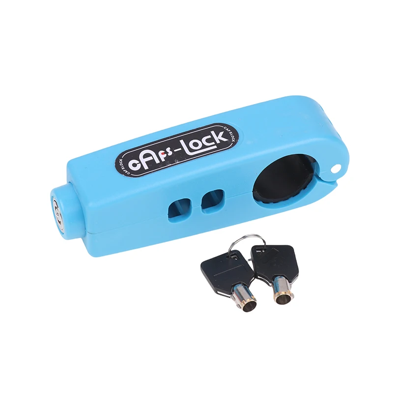 Fiets Anti-Diefstal Slot Elektrische Fiets Rem Stuur Grip Lock Draagbare Voorkomen Diefstal Fiets Motor Sloten Fietsen Accessoires