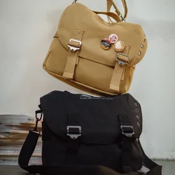 Maden Vintage M1961 lettere borse a tracolla in tela per donna Casual Versatile borsa a tracolla per pendolari borsa a tracolla in cotone
