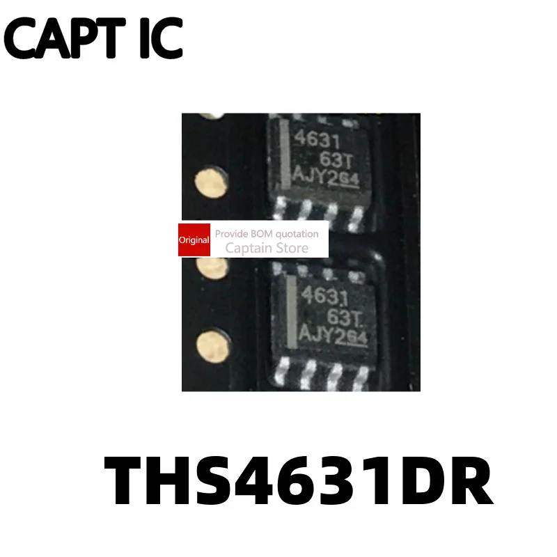 

5PCS THS4631 THS4631DR SOP8 4613 operational amplifier