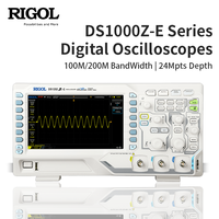 RIGOL DS1102Z-E/DS1202Z-E Digital Oscilloscopes 2Ch 100M/200M BandWidth 24Mpts Depth Support RS232/UART/I2C/SPI bus Decoding
