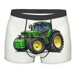 Male Fashion Tractor Underwear Boxer Briefs Stretch Shorts Panties Underpants