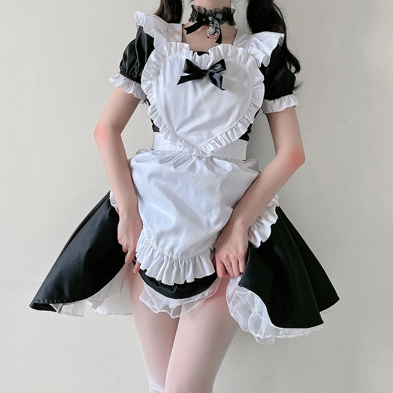 

Sweet Girls Lolita Dress for Women, Sexy Maid Outfit, Cosplay Stage Costume, Cute Japanese Dress, Clothes for Party, Lovely