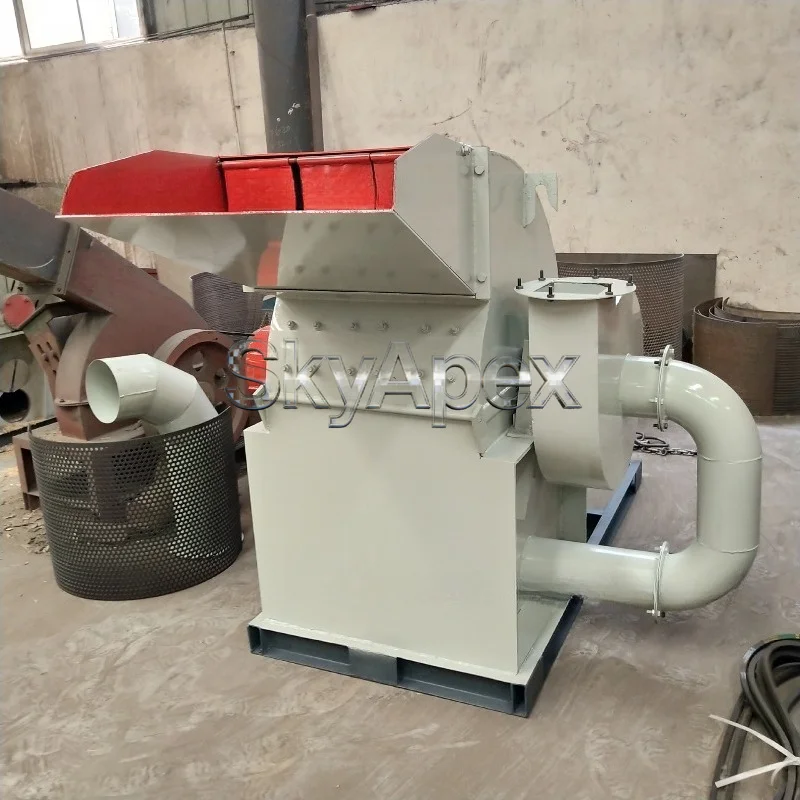 FOB Price 600 Multifunctional Branch Wood Bamboo Straw Stalk Crusher Shredder Machine Deposit
