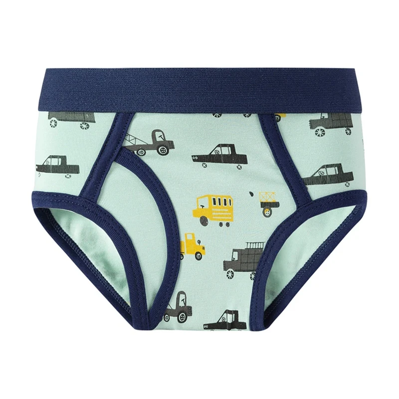 1pcs Little Boys Comfort Cartoon Animal Pattern Triangle Panty Kids Cotton Underwear Cozy Boxer Brief Children Shorts Underwear