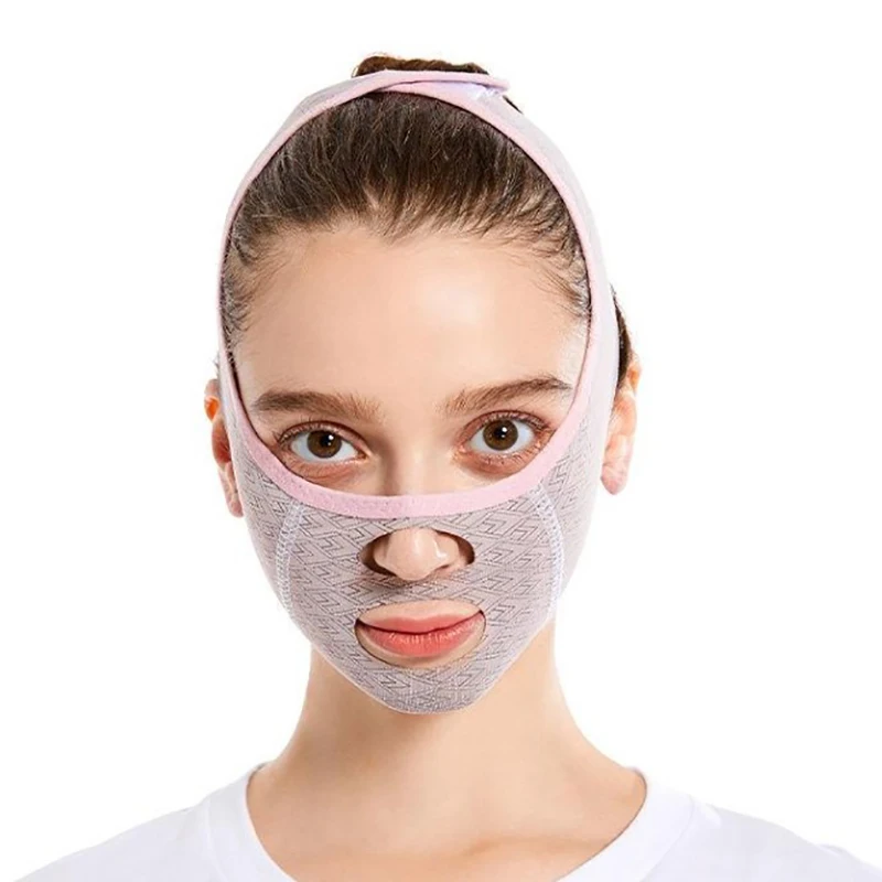 

3D Reusable Breathable Beauty Women Anti Wrinkle Slimming Bandage V Shaper Full Face Lift Sleeping Mask