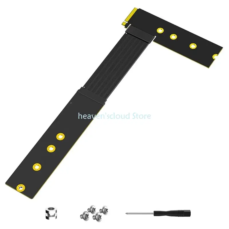 Y88B Speed Fast Speed M.2 SSDS Extender 20cm PCB doros oro para NVME y SATAS Drive