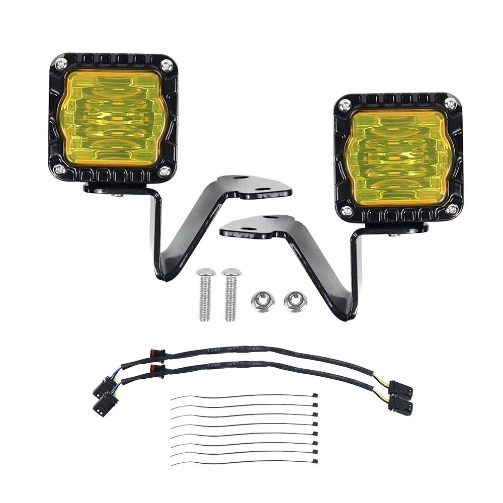 Motorcycle Front LED Turn Signal Light Work Light for CVO Road Glide ST FLTRXSTSE Custom FLTRX 2024-2025