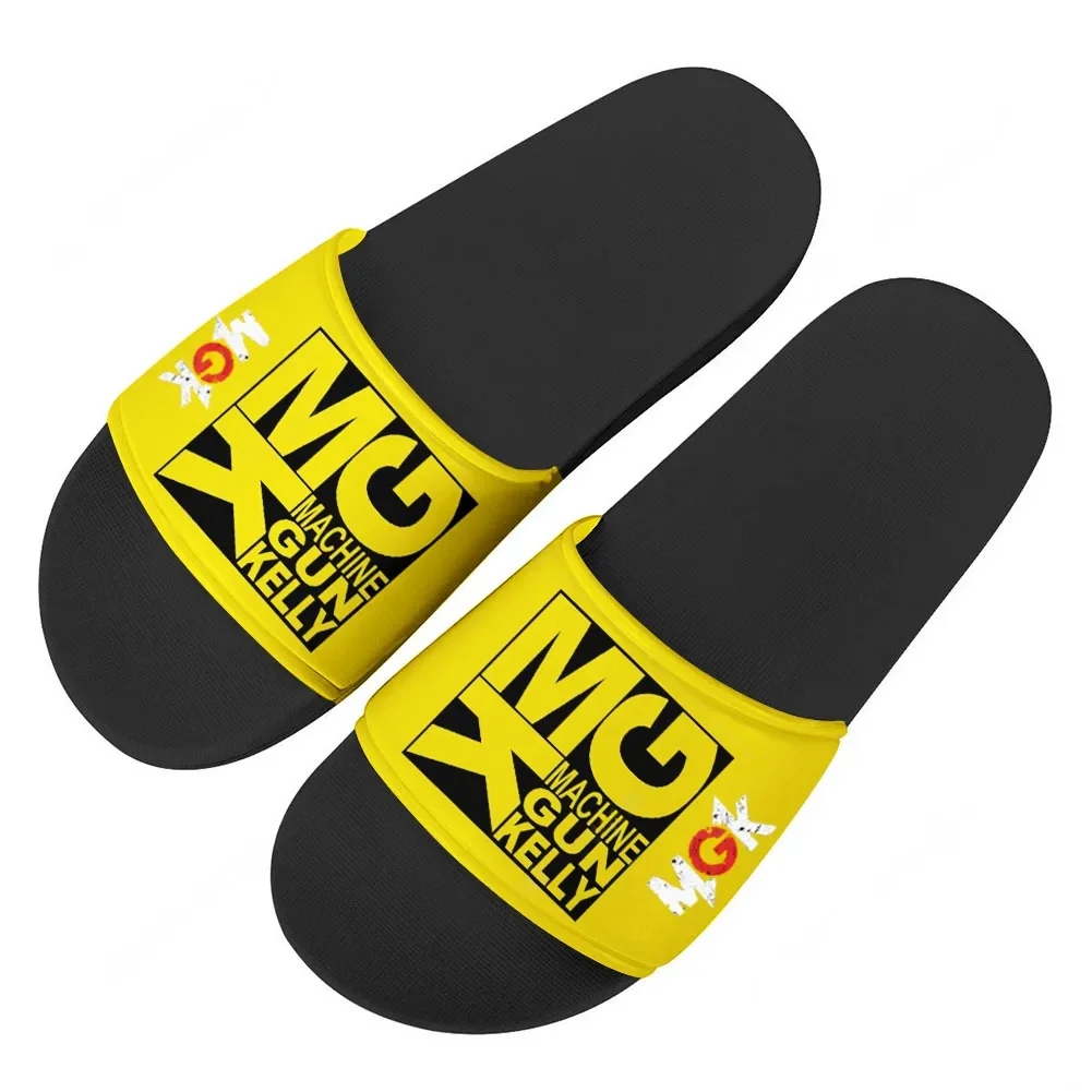 

M-Machine Gun K-Kelly MGK Slippers Home Water Shoes Mens Womens Teenagers Outdoor Beach Pool Sandals Custom Summer Slipper