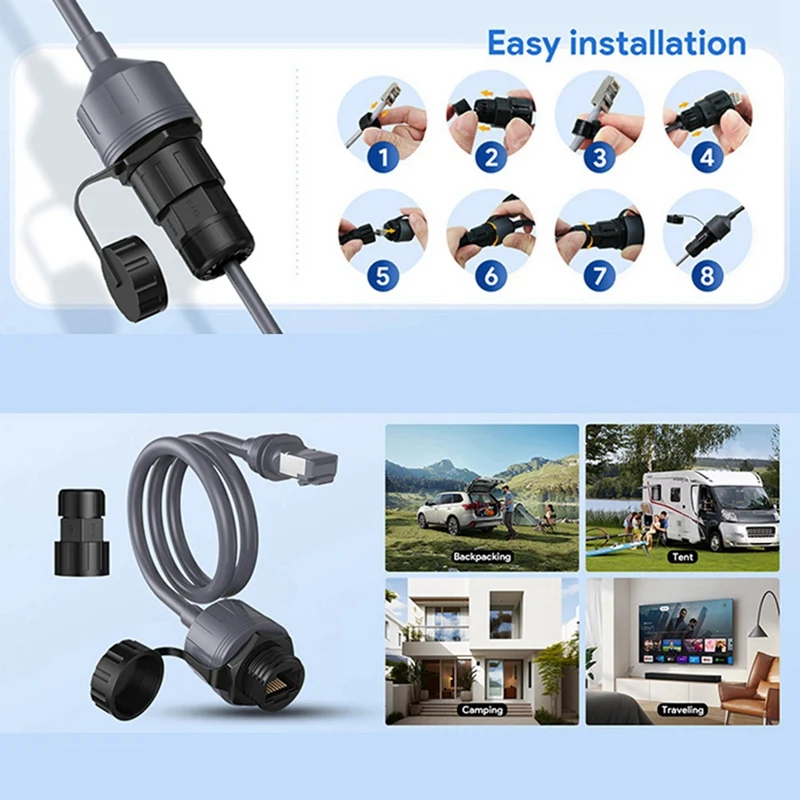 For Gen 3 Ethernet Adapter Network Connector, to RJ45 Converter for Gigabit Network and POE Transmission-A23U