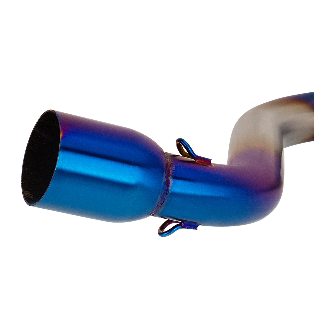 For GIXXER150 GIXXER155 SF150 SF155 GSX150F Motorcycle Exhaust System 51MM Muffler Front Tube Link Pipe Connect Escape Part