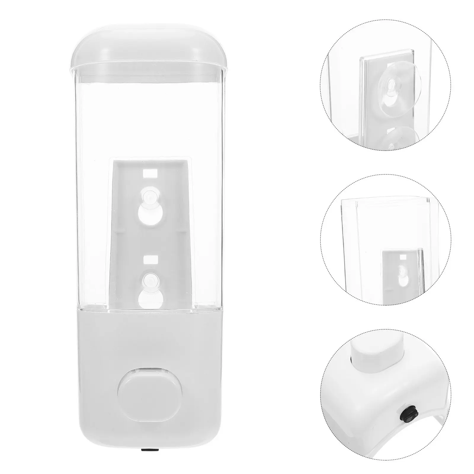 

2 шт. 500 мл ручной дозатор для жидкого мыла, настенный дозатор большой емкости для ванной, кухни, больницы, отеля