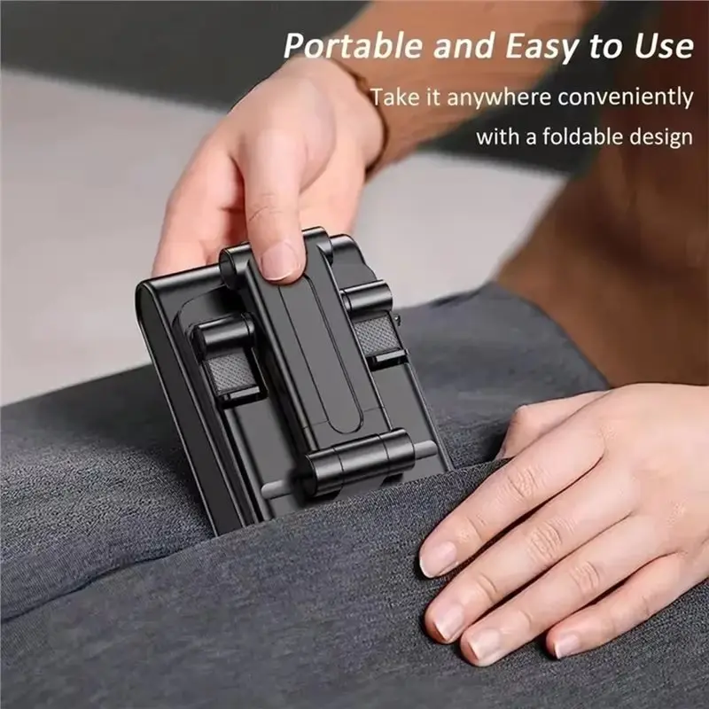 حامل هاتف CJSD-Lazy يدعم مكبر الصوت اللاسلكي المحمول مع مكبر صوت بلوتوث قابل للتعديل لسطح المكتب اللوحي المباشر