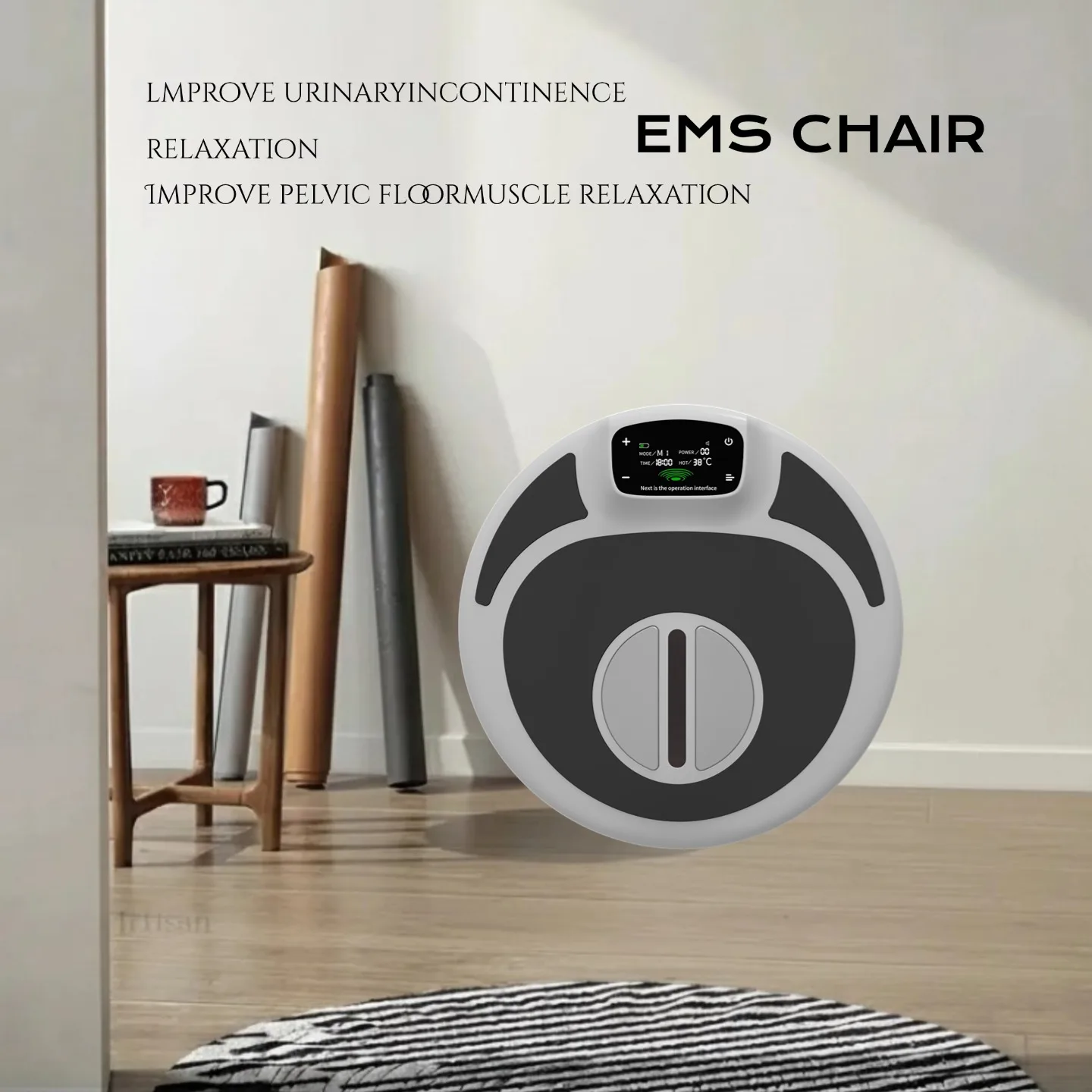 

EMS Pelvic Floor Chair Kegel Exercise Repair Cushion Treatment for Pelvic Floor Muscles Home Health Care Equipment