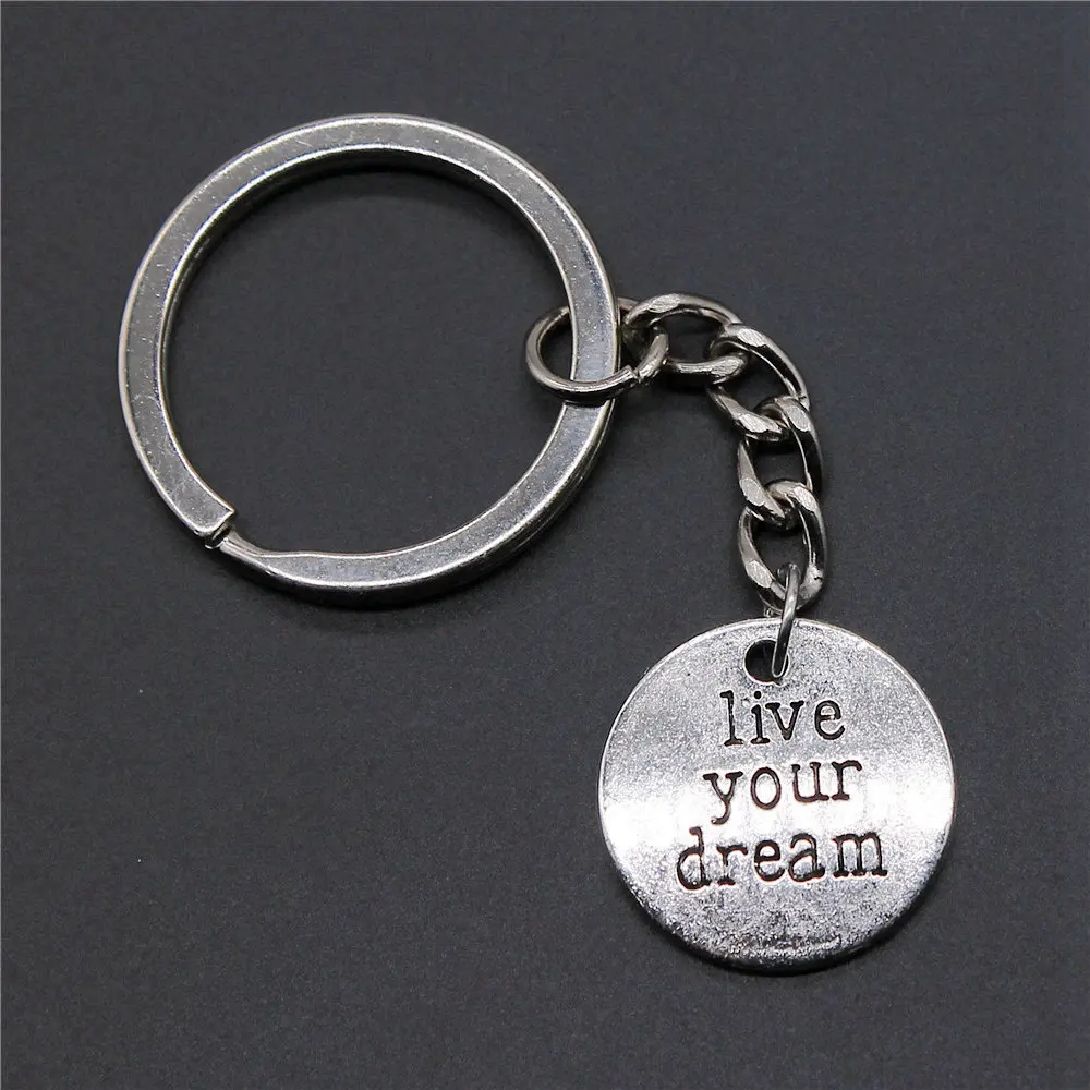 Sejuani Round Tag Decoration Key Case Jewelry Pendants For You 28mm Ring Size