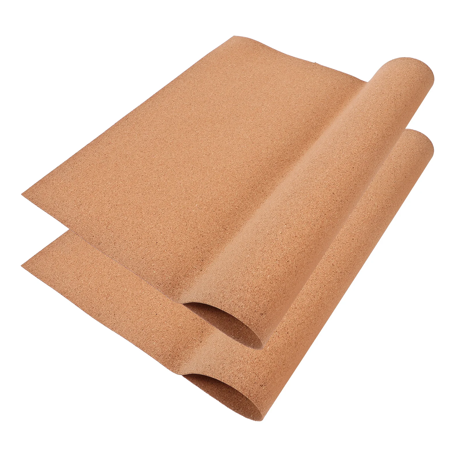 

2 Pieces Flexible Cork Sheet Liners For Drawers Cabinets Moisture Resistant Storage Organizer