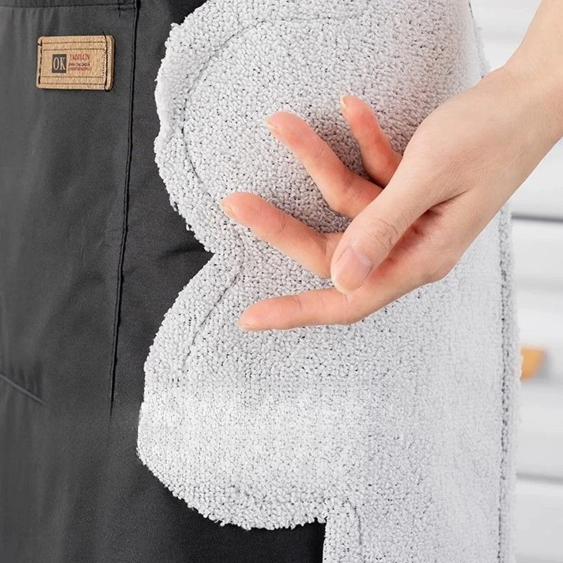 New Cartoon Miffy Rabbit Apron Waterproof Oil Resistant Kitchen Cooking Waist Cover Fashion Workwear For Home Kitchen Restaurant