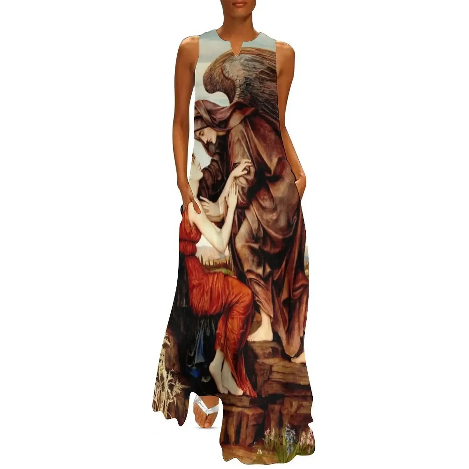

Angel of Death by Evelyn De Morgan Long Dress birthday dress women party dresses prom dress clothes for woman