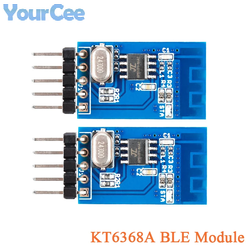 5pcs/1pc KT6368A Bluetooth-compatible BLE 5.1 Transparent Transmission Module Serial Port Data Communication 5.1BLE/2.1 SPP