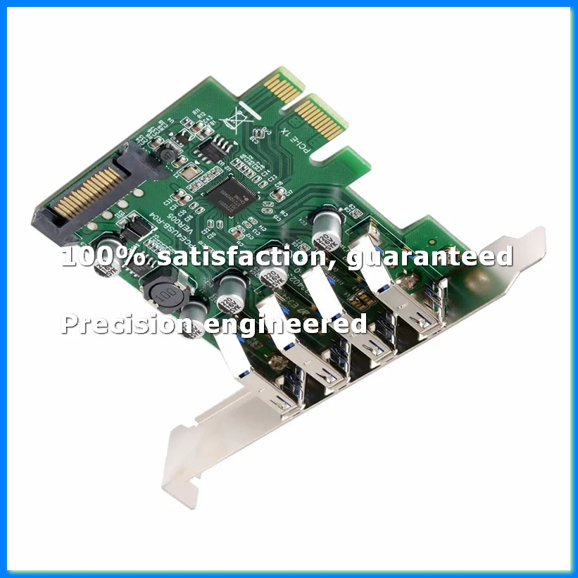 

Low Profile 4 Ports PCI-E to USB 3.0 HUB PCI Express Expansion Card Adapter 5Gbps USB1.1/2.0/3.0 Operating Systems-A23R