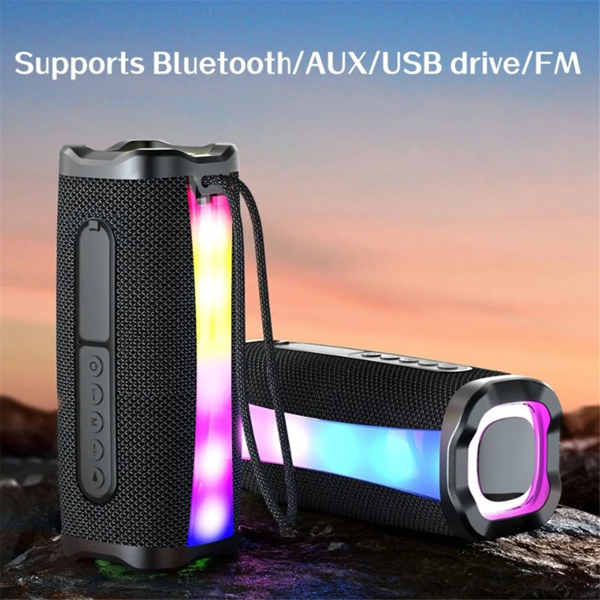 Som surround 9D 3D eficiente com vários modos de reprodução