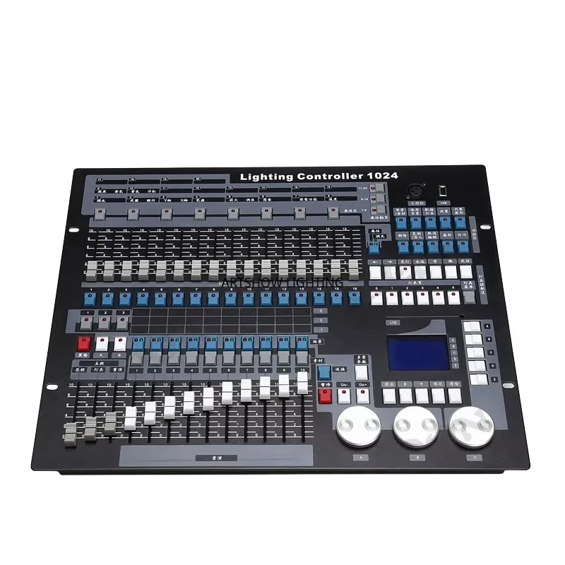 Professional DMX 1024 Console Stage Effects Lighting Projector LED Par Moving Heads DJ Lights Flightcase Packing-for Musical