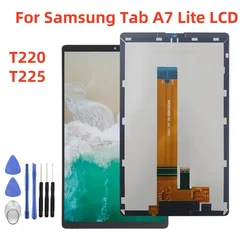 Screen LCD For Samsung Tab A7 Lite 2021 SM T220 T225 T220 T225 Tablet Display Touch Screen Digitizer Assembly Replacement