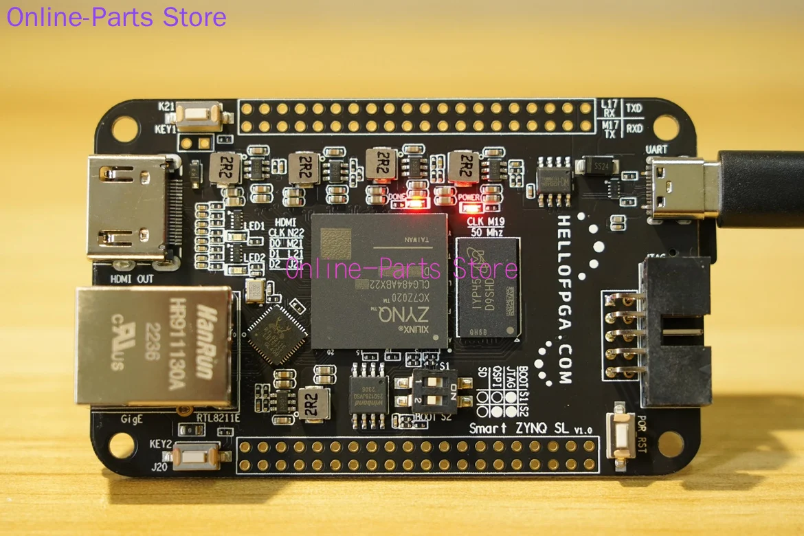 

Xilinx FPGA ZYNQ 7020 Minimum System Board Development Board (Smart Zynq SL Version)